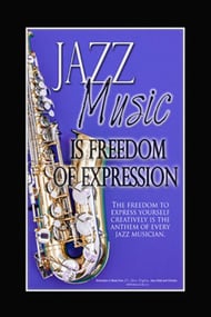 Jazz Music Poster 24x36 P.O.D.